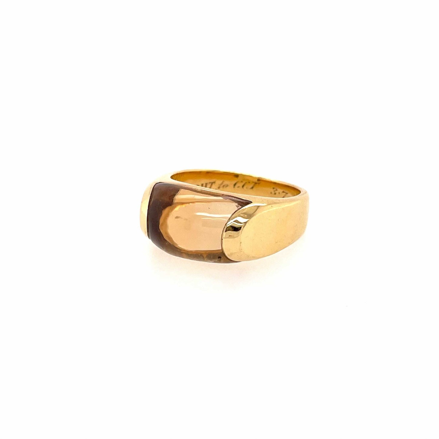 Bulgari Tronchetto Citrine Ring