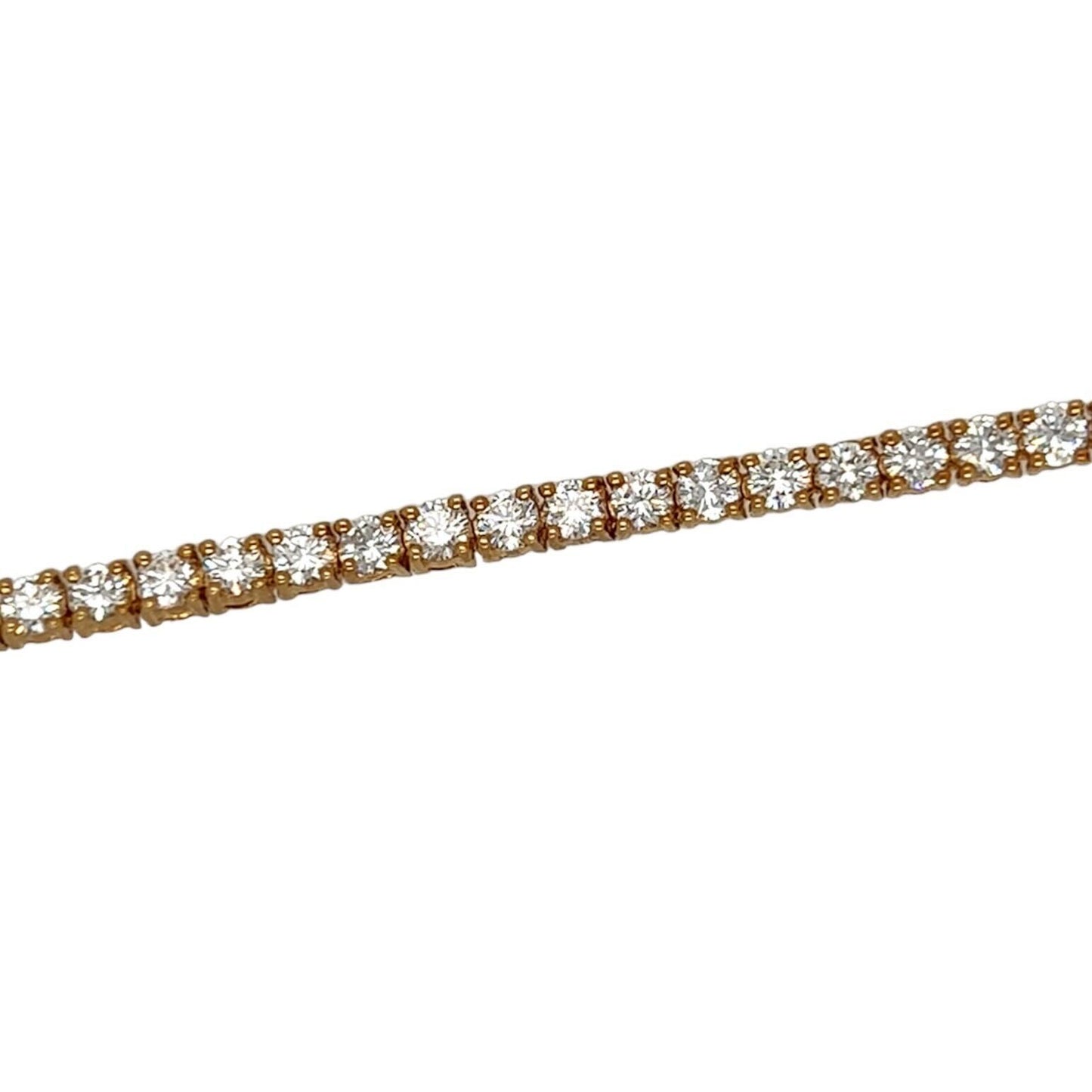 Tiffany Gold Diamond Straightline Necklace