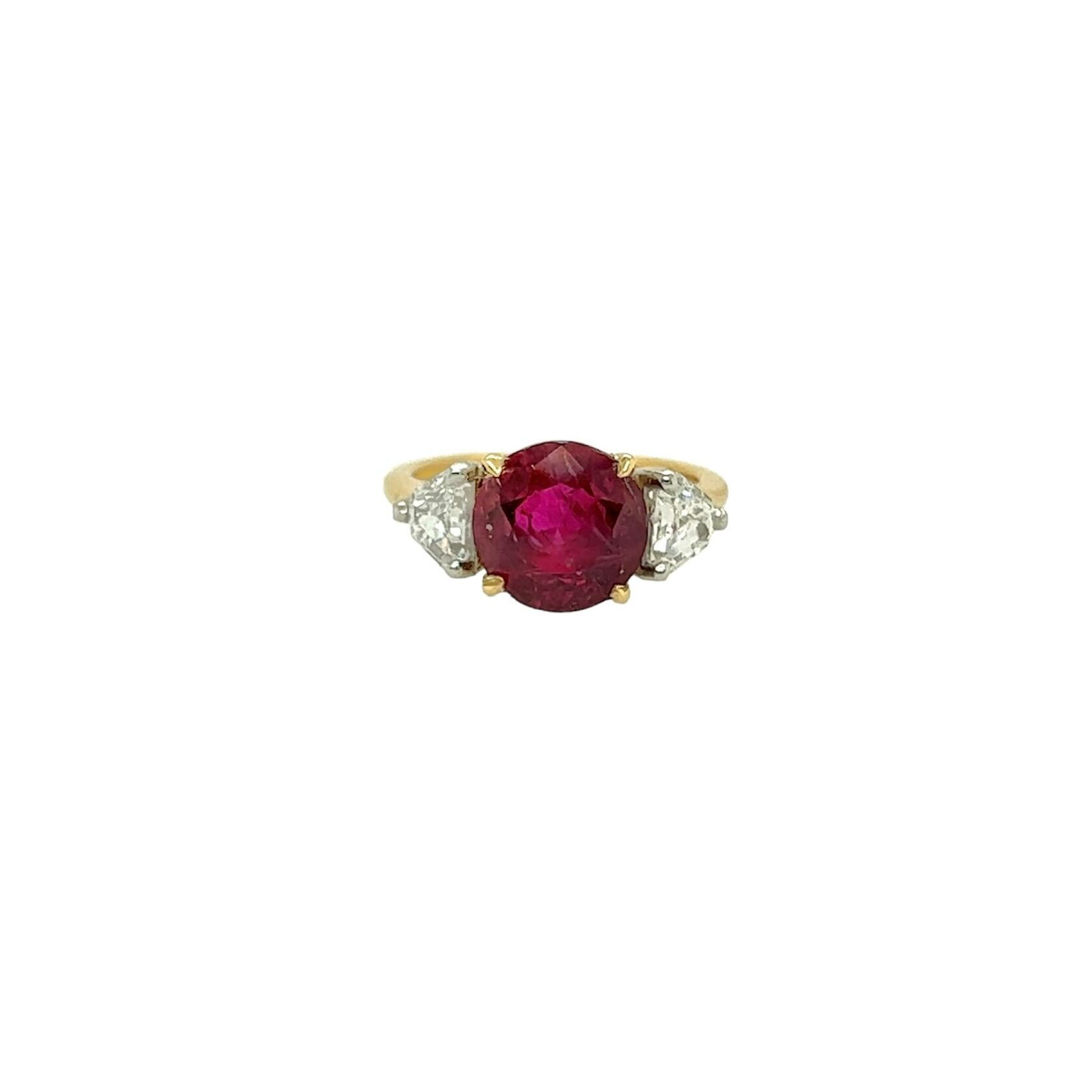 Ruby Diamond Ring