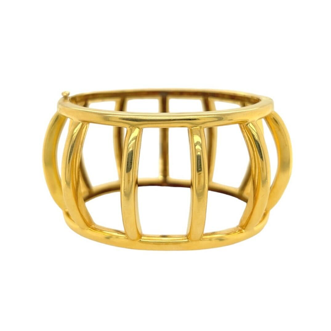 Tiffany Picasso "Cage" Gold Bracelet