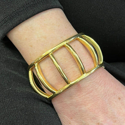 Tiffany Picasso "Cage" Gold Bracelet