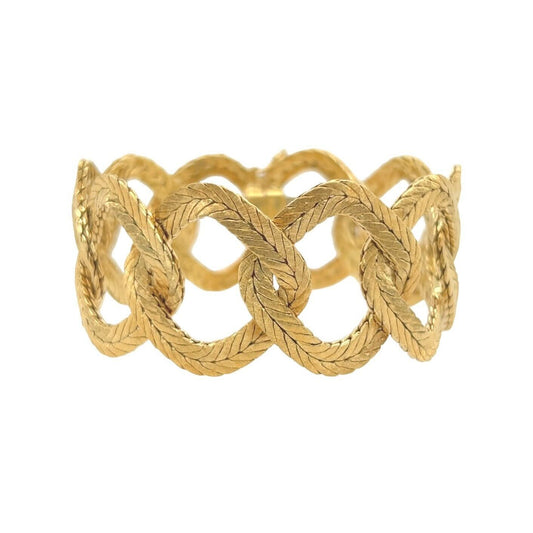 Buccellati Gold Braided Link Bracelet