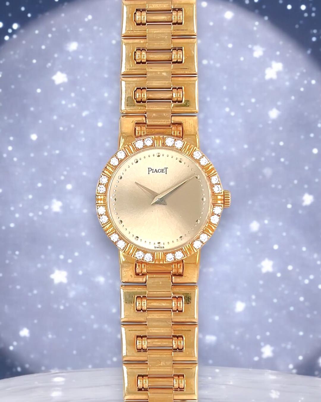 Piaget "Dancer" Gold Diamond Watch