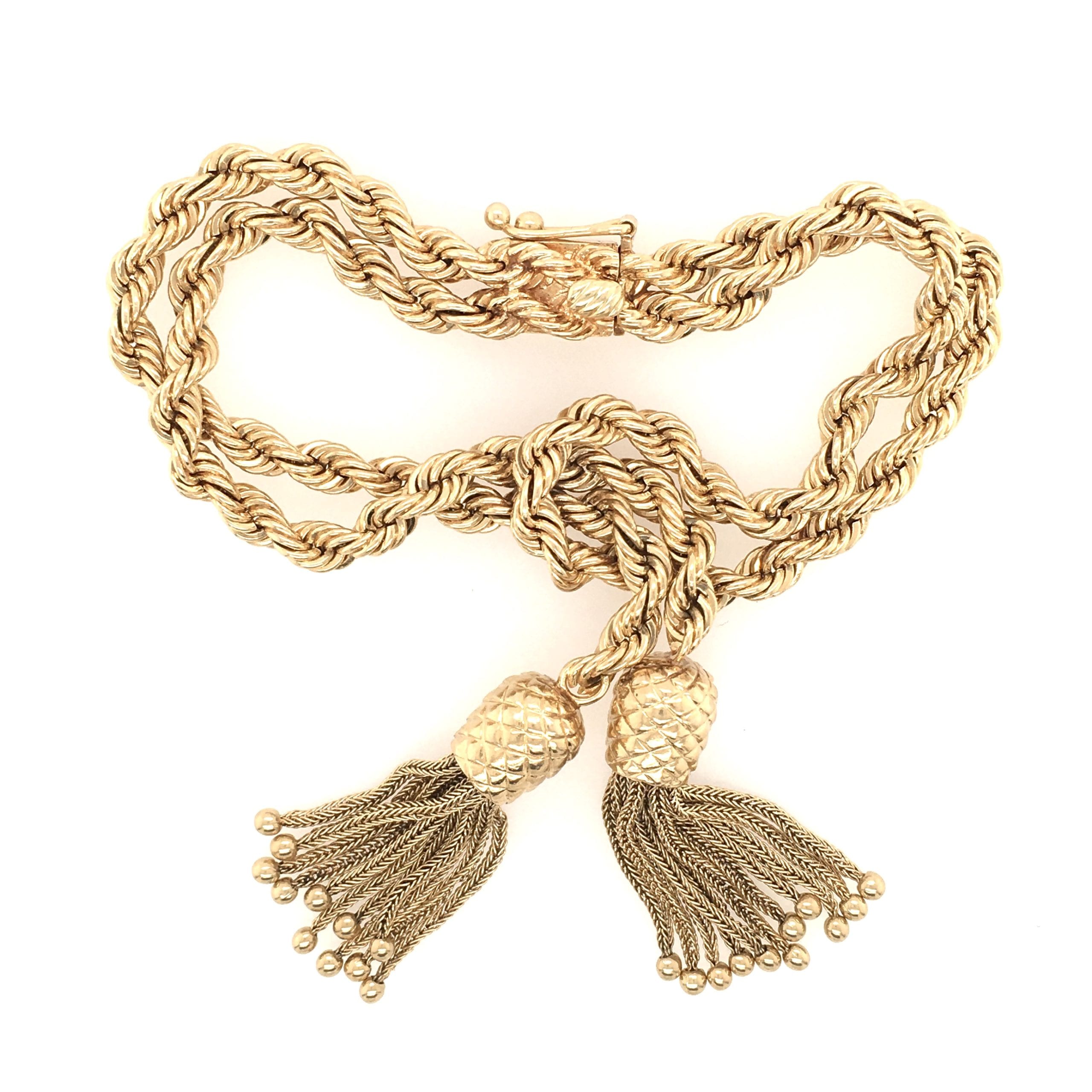 Tassel Ropework Chain Bracelet | $0 CDB Jewelry