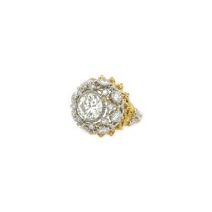 Buccellati Gold Diamond Ring